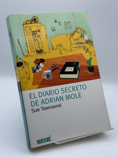 Portada de El diario secreto de Adrian Mole - Sue Townsend de Sue Townsend, libro de segunda mano