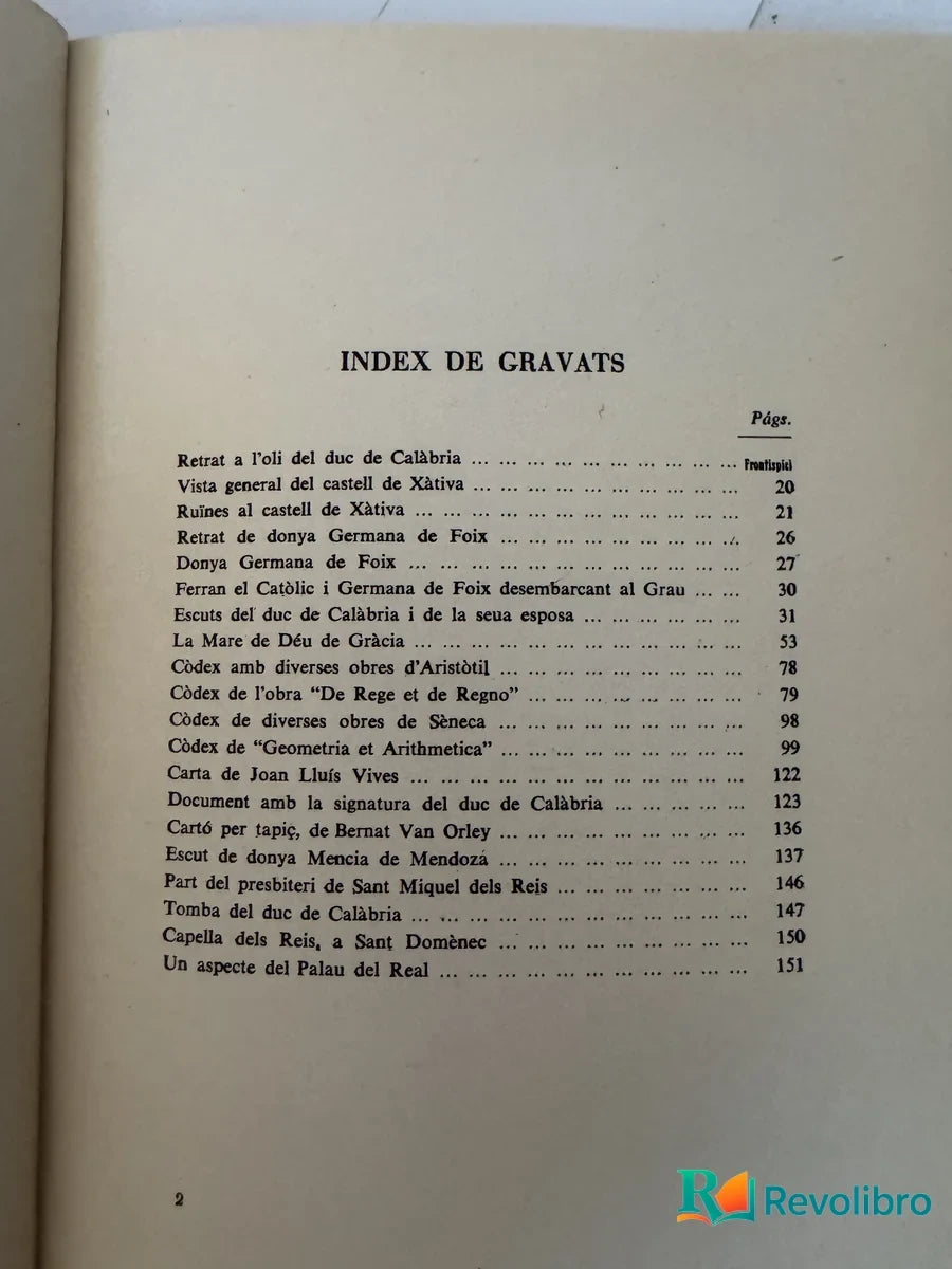 Foto 5 de El Duc de Calabria I la Seua Cort de Francesc Almela i Vives, libro de segunda mano