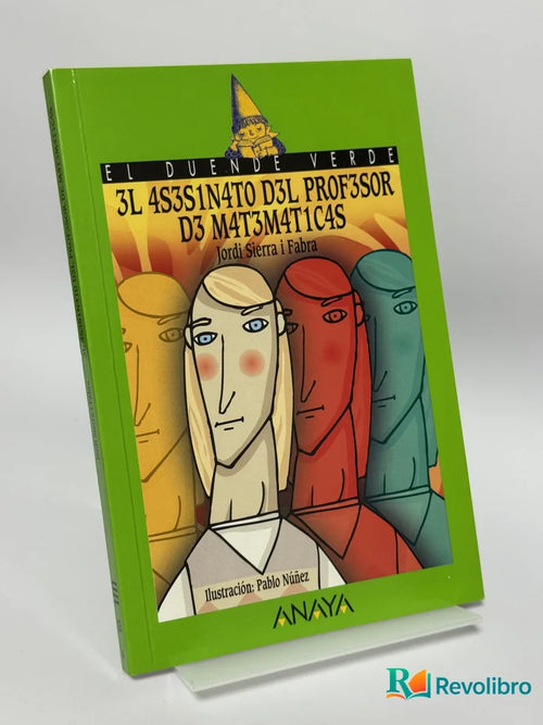 Portada de El duende verde de Jordi Sierra i Fabra, libro de segunda mano