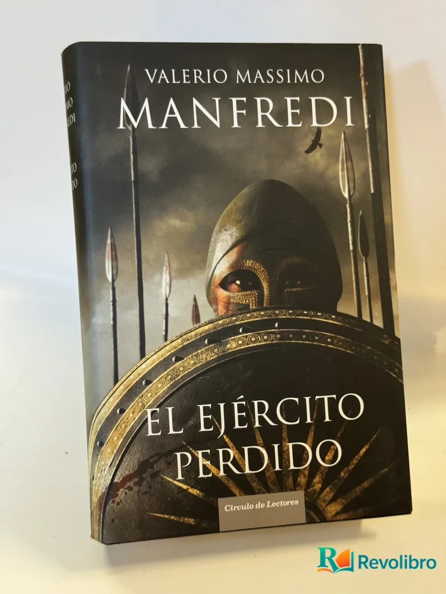 Portada de El ejército perdido de Valerio Massimo Manfredi, libro de segunda mano
