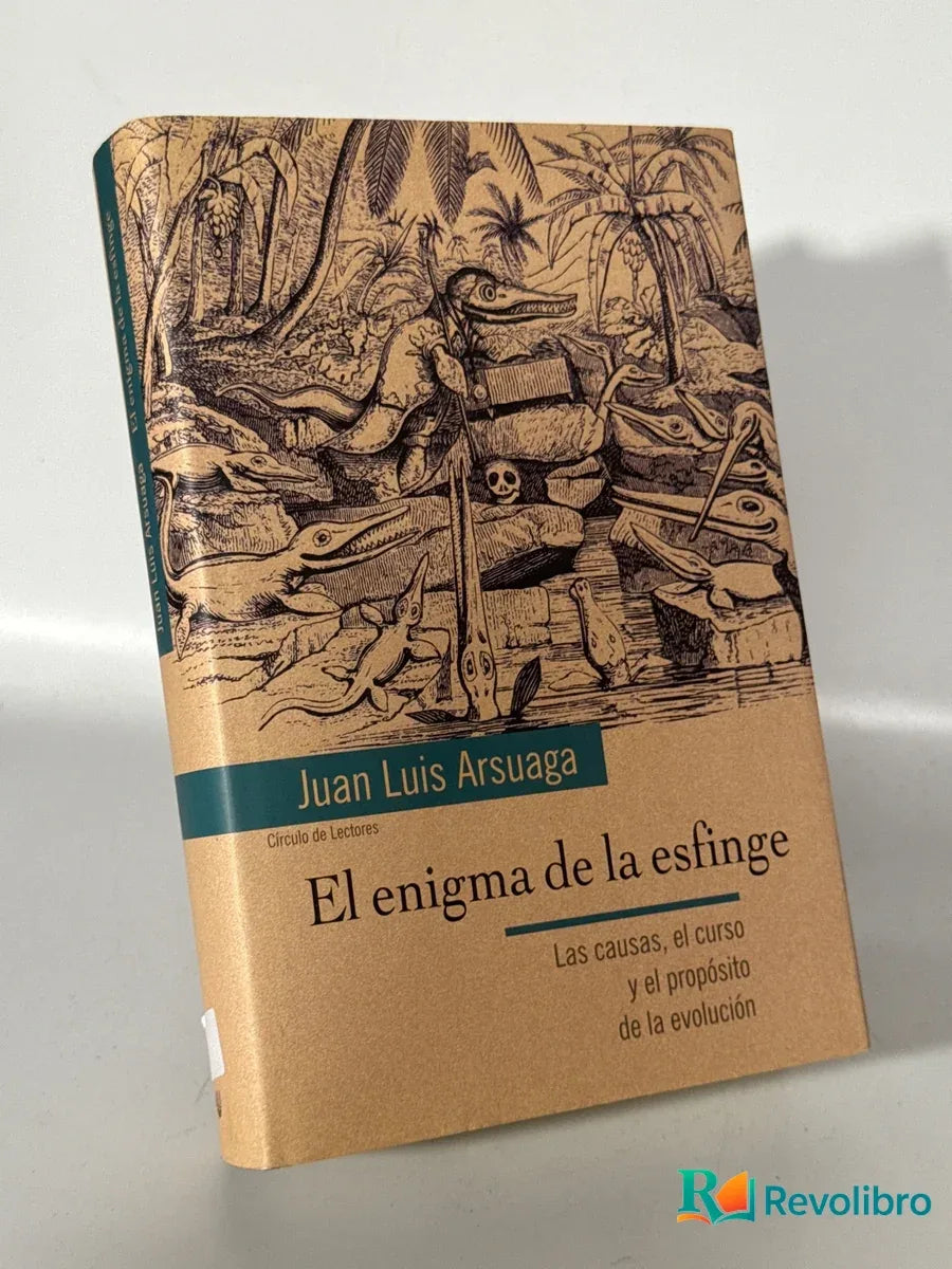 Portada de El enigma de la esfinge de Juan Luis Arsuaga, libro de segunda mano