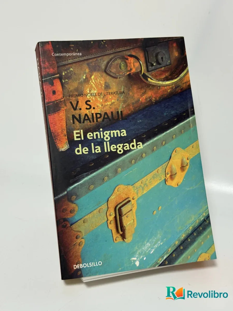 Portada de El enigma de la llegada de V. S. Naipaul, libro de segunda mano