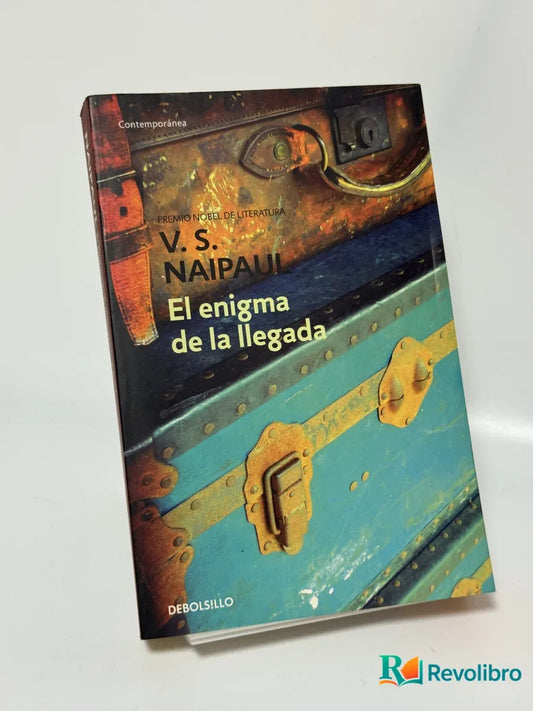 Portada de El enigma de la llegada de V. S. Naipaul, libro de segunda mano