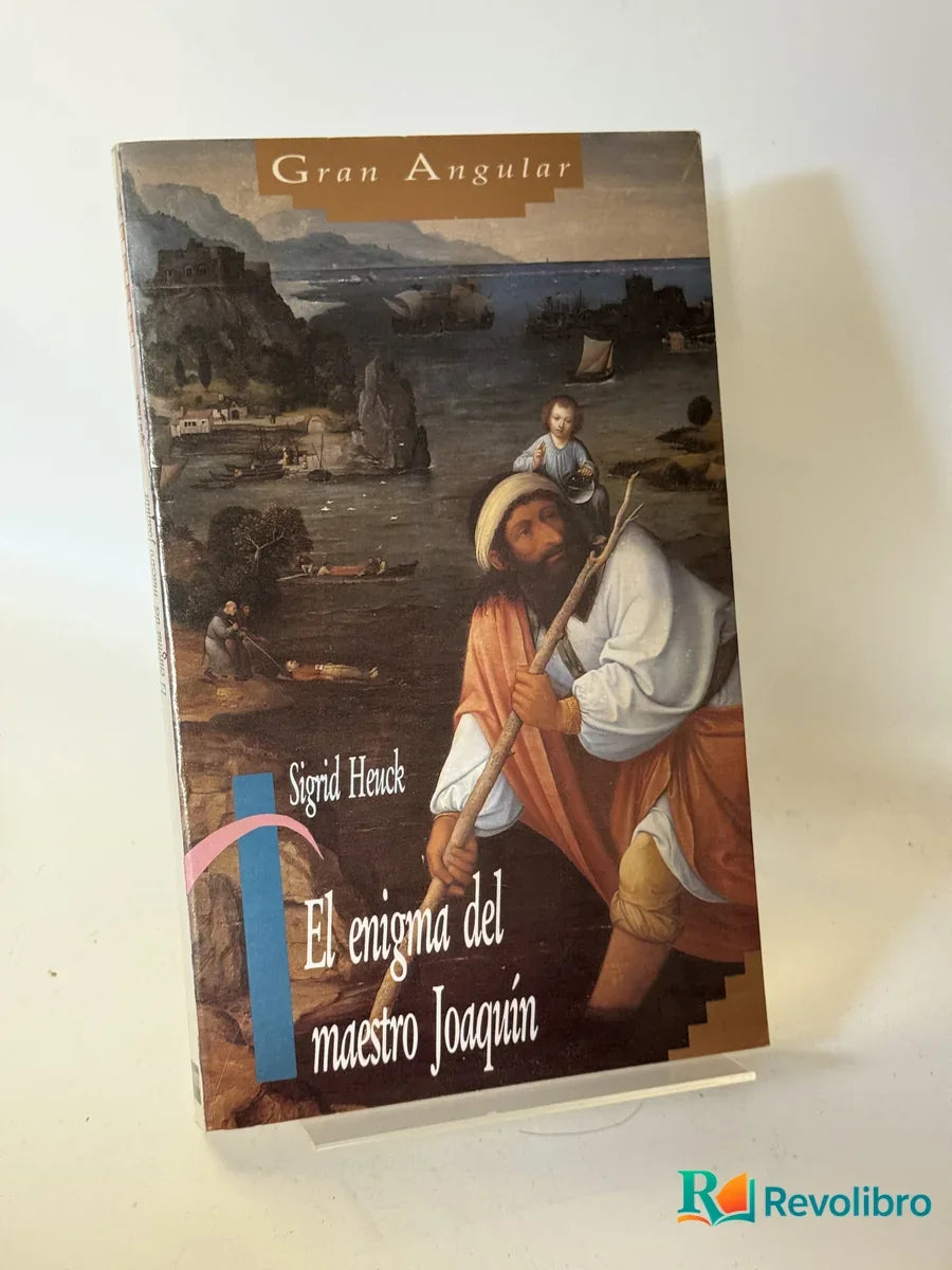 Portada de El enigma del maestro Joaquín de Sigrid Heuck, libro de segunda mano