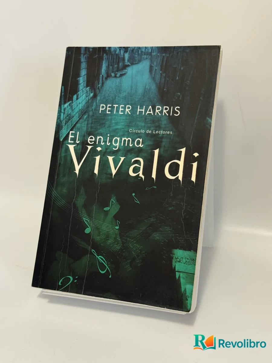 Portada de El enigma Vivaldi de Peter Harris, libro de segunda mano