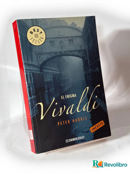 Portada de El enigma Vivaldi de Peter Harris, libro de segunda mano