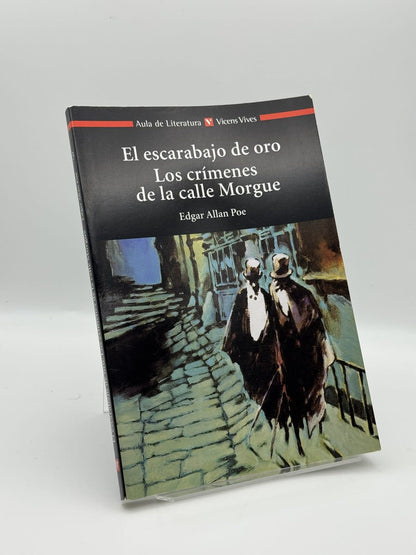 El escarabajo de oro; Los crímenes de la calle Morgue - Edgar Allan Poe - Portada