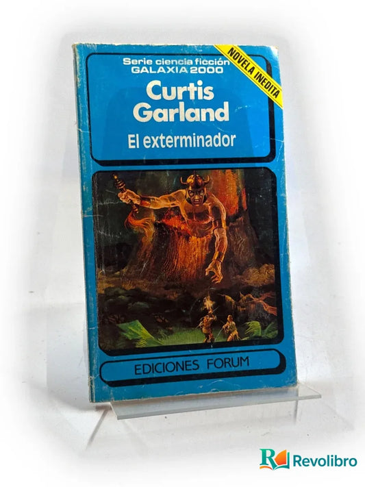 Portada de El exterminador de Curtis Garland, libro de segunda mano