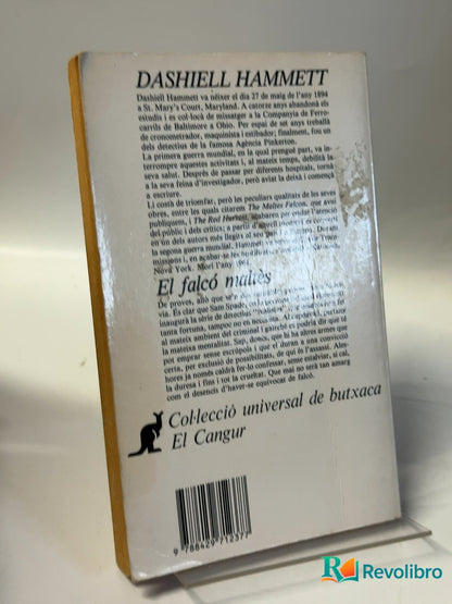 Foto 2 de El falcó maltès de Dashiell Hammett, libro de segunda mano