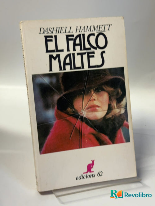 Portada de El falcó maltès de Dashiell Hammett, libro de segunda mano