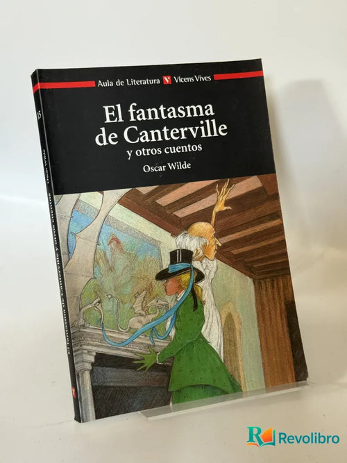 Portada de El fantasma de Canterville y otros cuentos de Oscar Wilde, libro de segunda mano