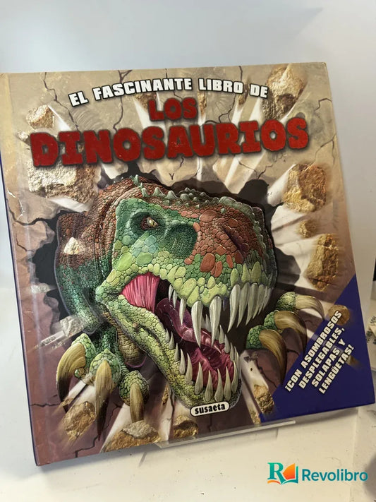 Portada de El Fascinante Libro de los Dinosaurios de Suseta, libro de segunda mano