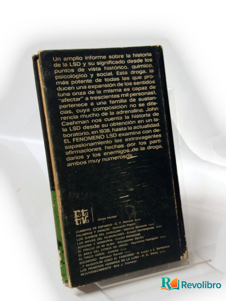 Foto 2 de El fenómeno LSD de John Cashman, libro de segunda mano