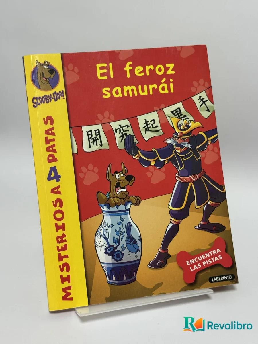 Portada de El feroz samurái de Laberinto, libro de segunda mano