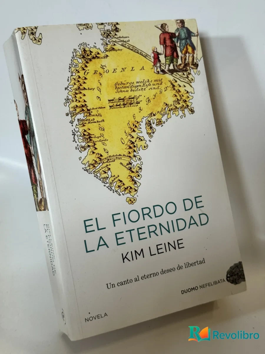 Portada de El Fiordo de la Eternidad de Kim Leine, libro de segunda mano