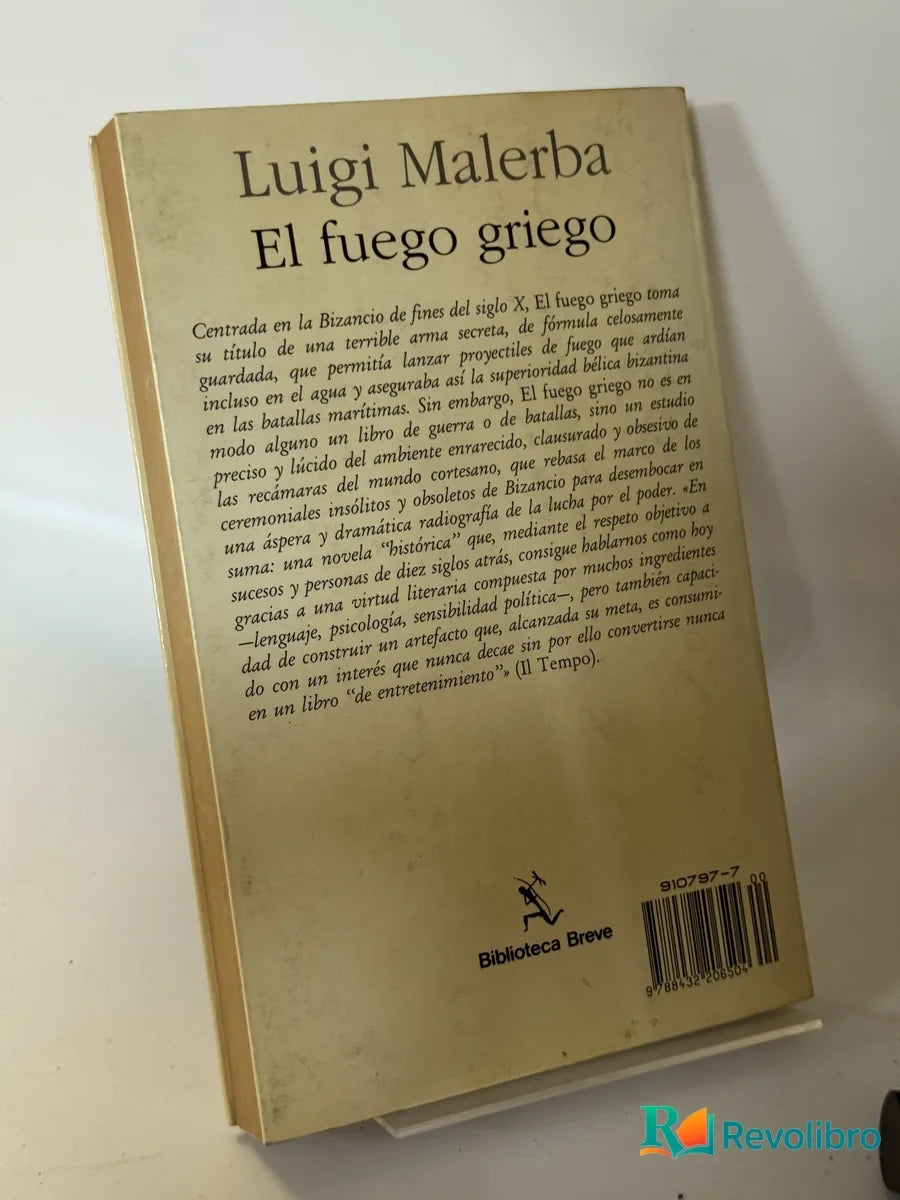 Foto 2 de El fuego griego de Luigi Malerba, libro de segunda mano