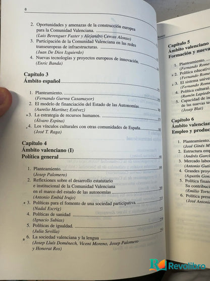Foto 6 de El futuro de los valencianos - 1ª edición de Francesc Michavila, libro de segunda mano