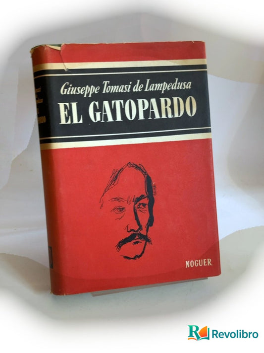 Portada de El gatopardo de Giuseppe Tomasi di Lampedusa, libro de segunda mano
