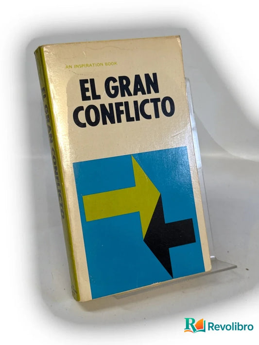 Portada de El gran conflicto de Ellen G. White, libro de segunda mano