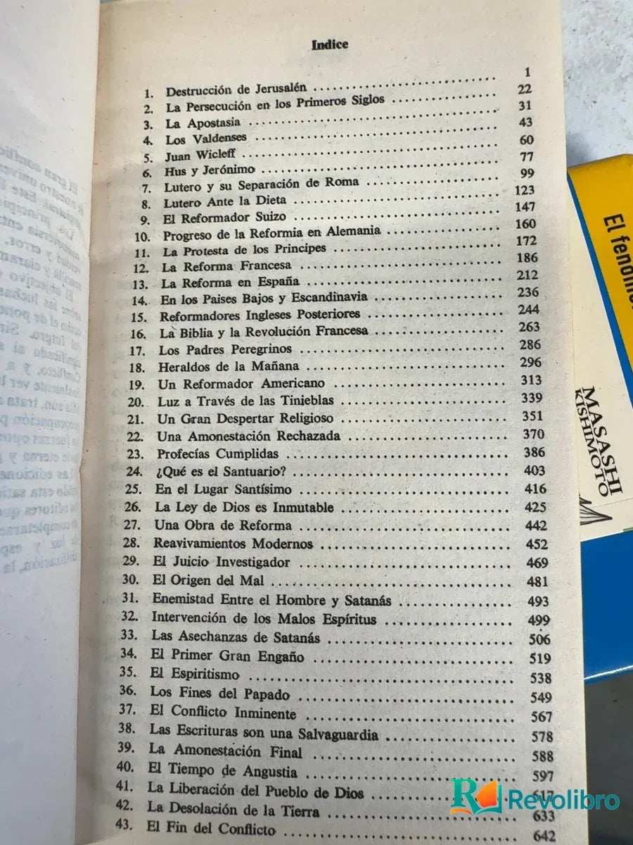 Foto 5 de El gran conflicto de Ellen G. White, libro de segunda mano