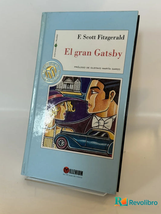 Portada de El gran Gatsby de F. Scott Fitzgerald, libro de segunda mano