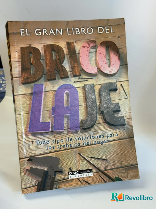 Portada de El gran libro del bricolaje de Varios autores, libro de segunda mano