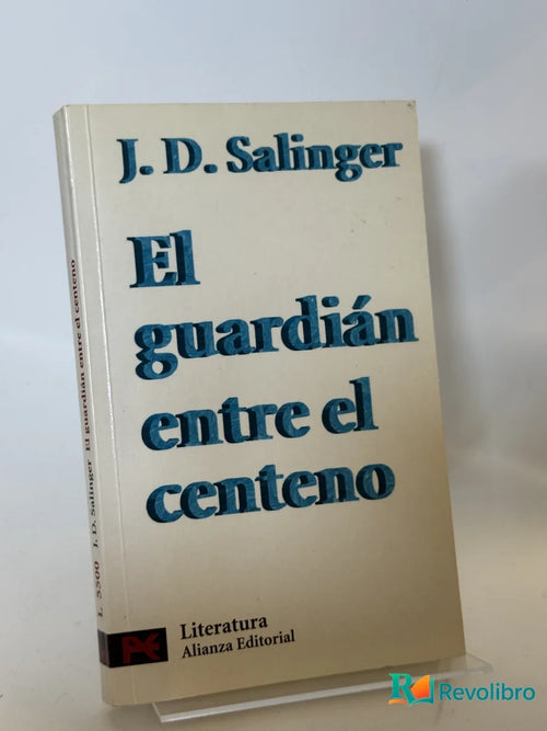 Portada de El guardián entre el centeno de J. D. Salinger, libro de segunda mano