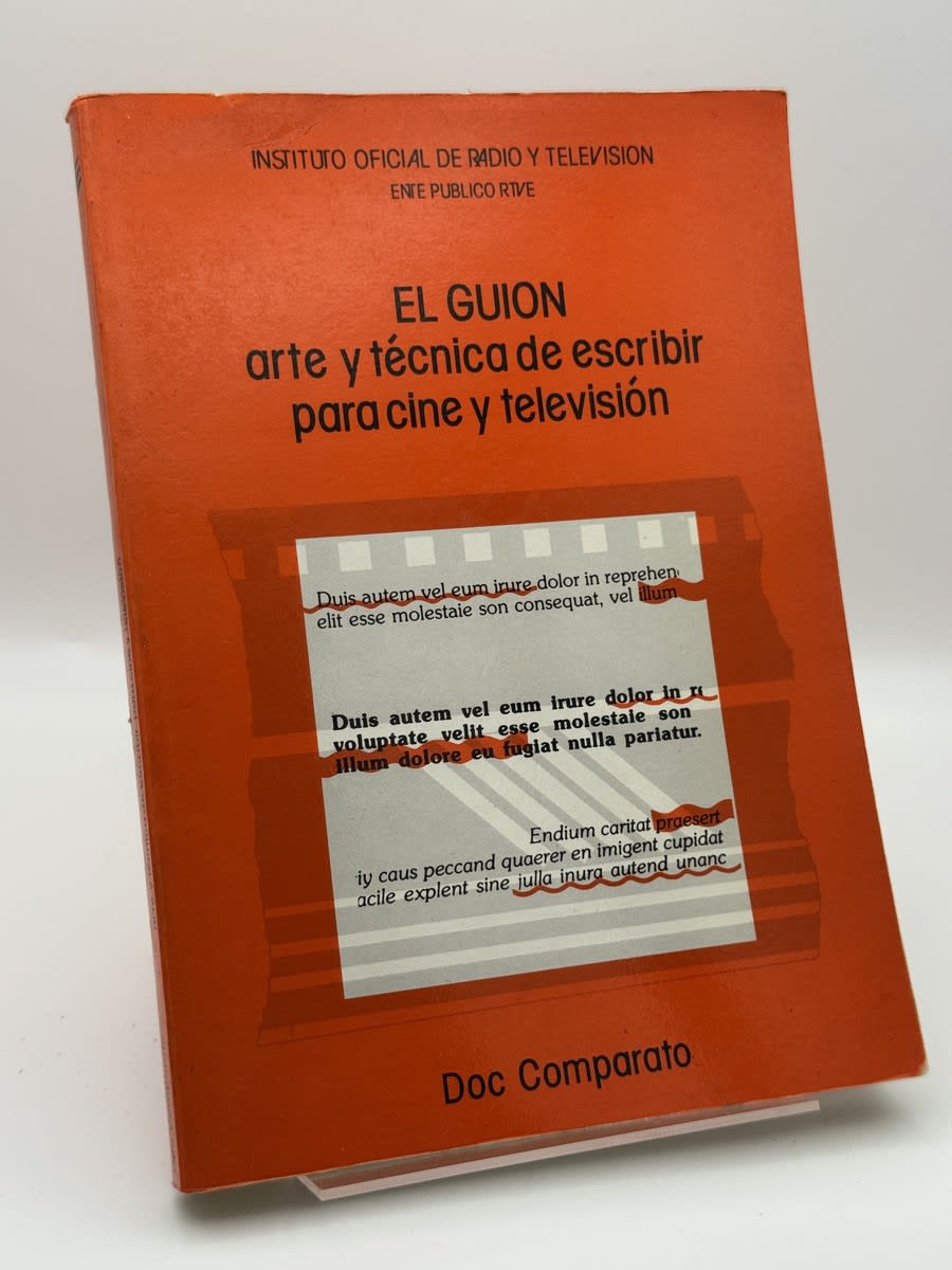 Portada de El guión de Doc Comparato, libro de segunda mano