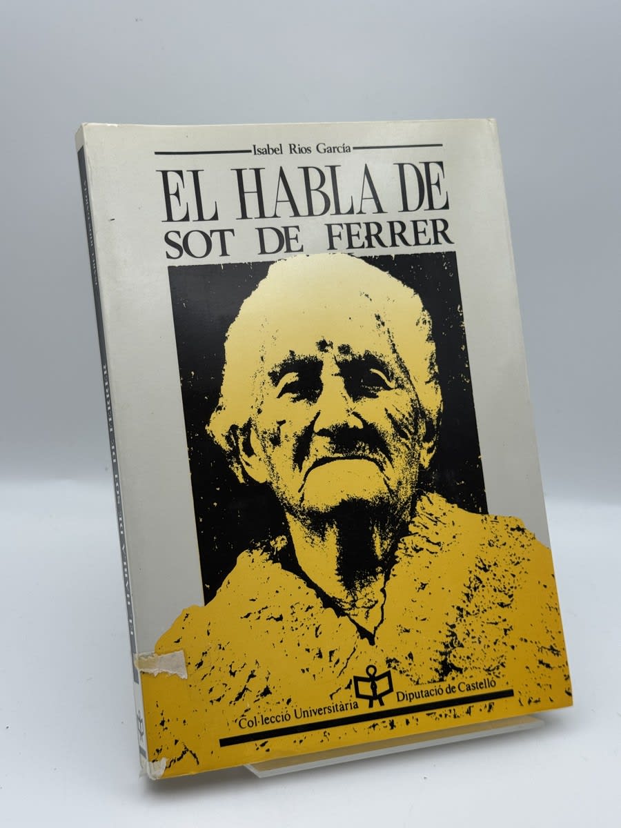 El habla de Sot de Ferrer - Isabel Ríos García - Portada