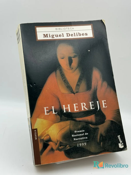 Portada de El Hereje de Miguel Delibes, libro de segunda mano