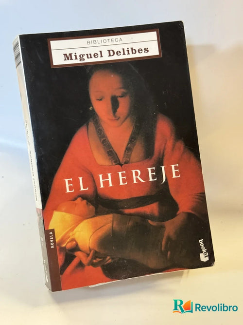 Portada de El Hereje de Miguel Delibes, libro de segunda mano