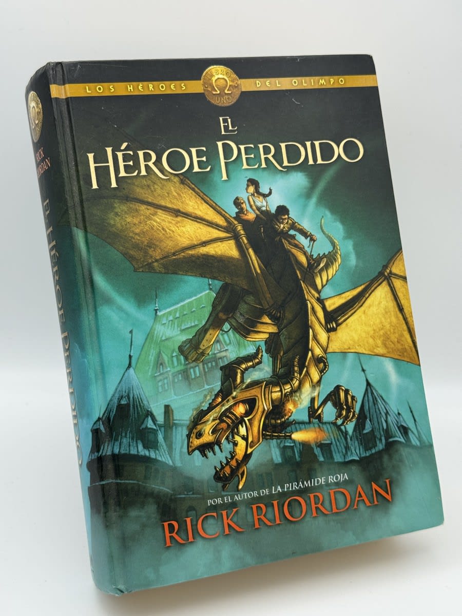 El héroe perdido - Rick Riordan - Portada