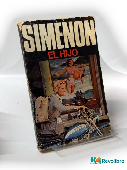 Portada de El hijo de Georges Simenon, libro de segunda mano