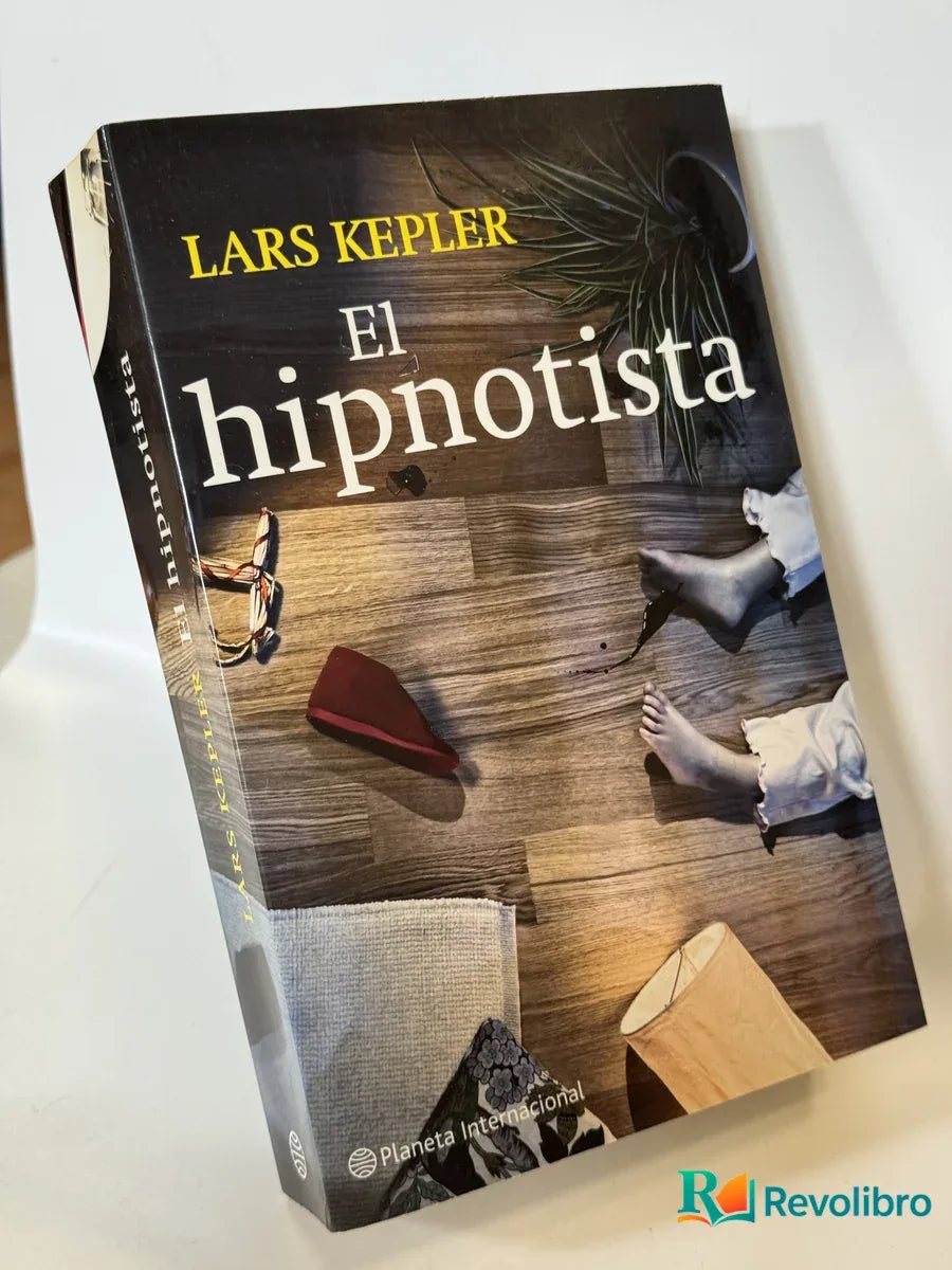 Portada de El hipnotista de Lars Kepler, libro de segunda mano