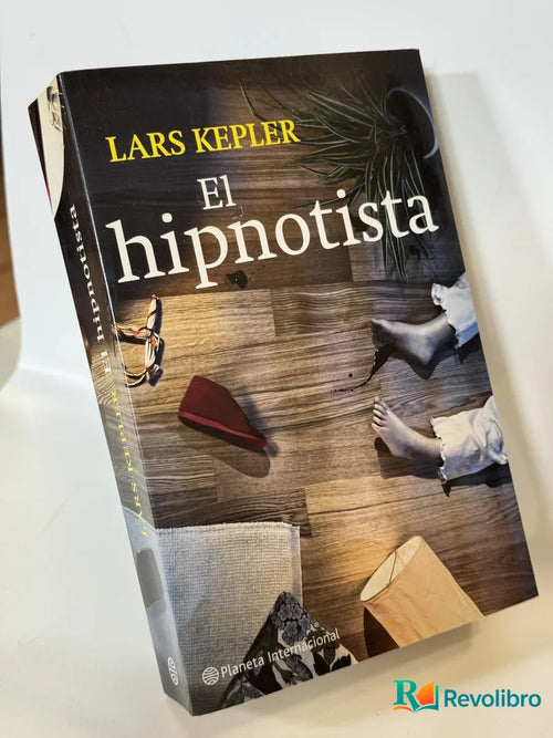 Portada de El hipnotista de Lars Kepler, libro de segunda mano