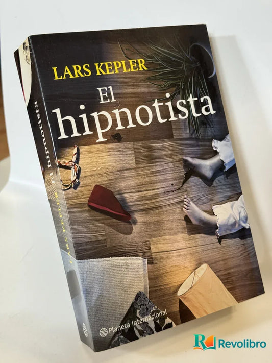 Portada de El hipnotista de Lars Kepler, libro de segunda mano