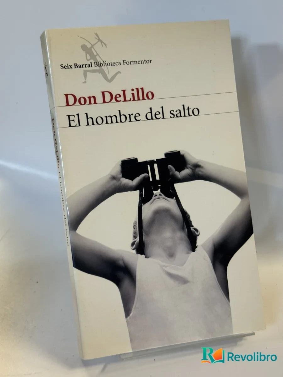 Portada de El hombre del salto de Don DeLillo, libro de segunda mano