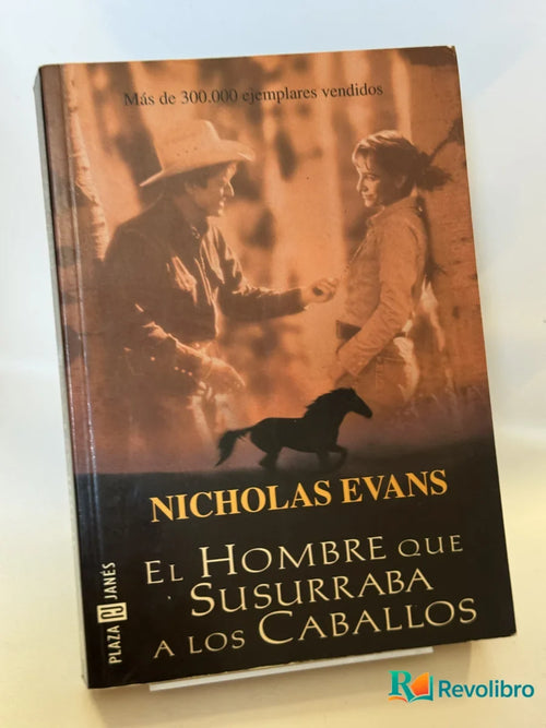 Portada de El Hombre que Susurraba a los Caballos de Nicholas Evans, libro de segunda mano