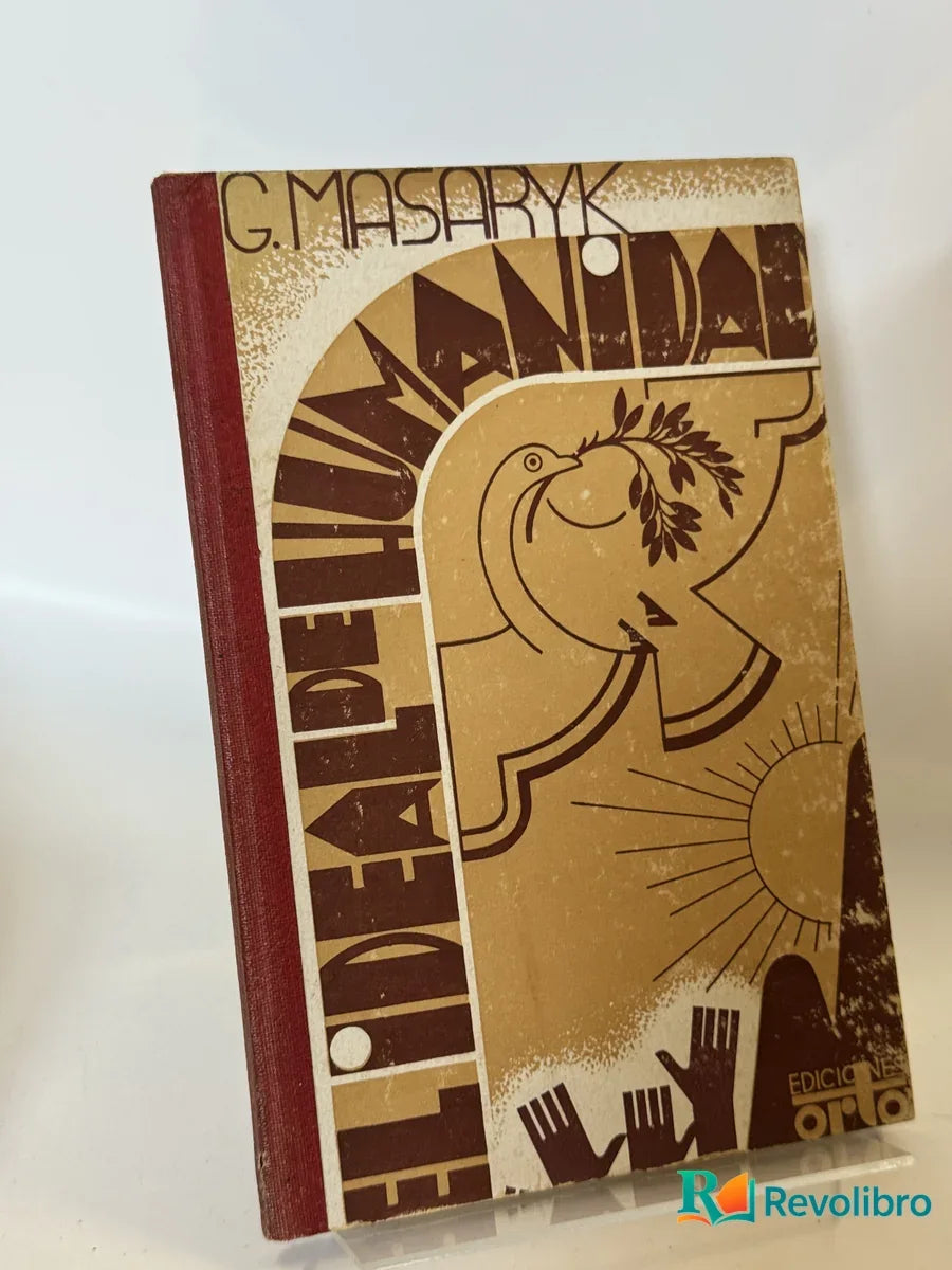 Portada de El Ideal de Humanidad de T.g. Masaryk, libro de segunda mano