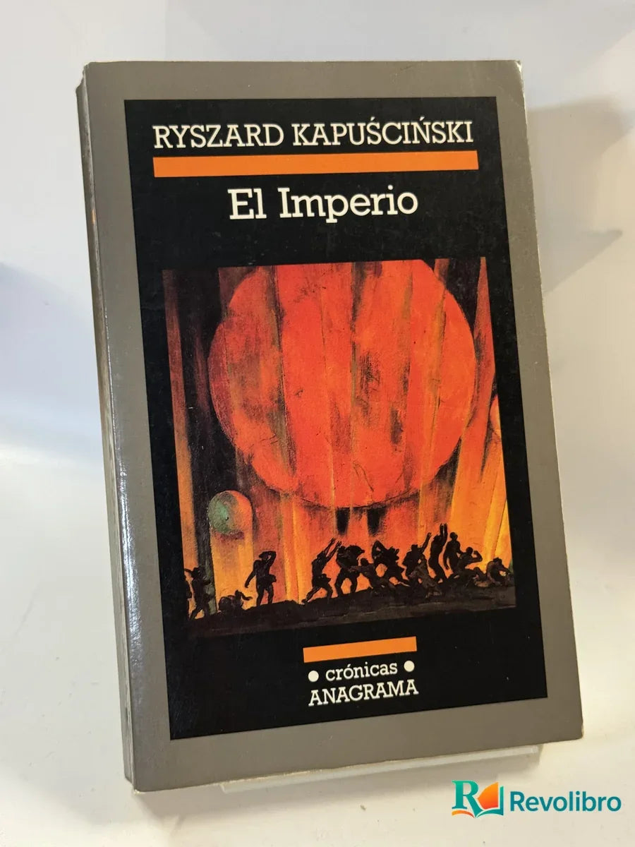 Portada de El Imperio de Ryszard Kapuściński, libro de segunda mano