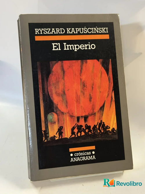 Portada de El Imperio de Ryszard Kapuściński, libro de segunda mano