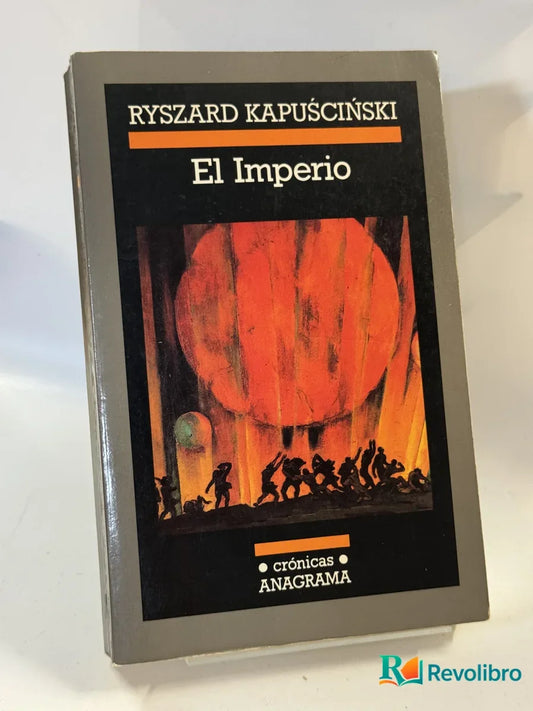 Portada de El Imperio de Ryszard Kapuściński, libro de segunda mano