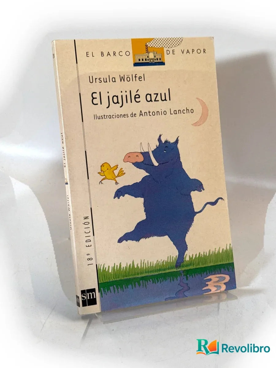 Portada de El jajilé azul de Ursula Wölfel, libro de segunda mano
