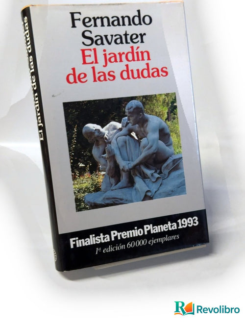 Portada de El jardín de las dudas - 1ª edición de Fernando Savater, libro de segunda mano