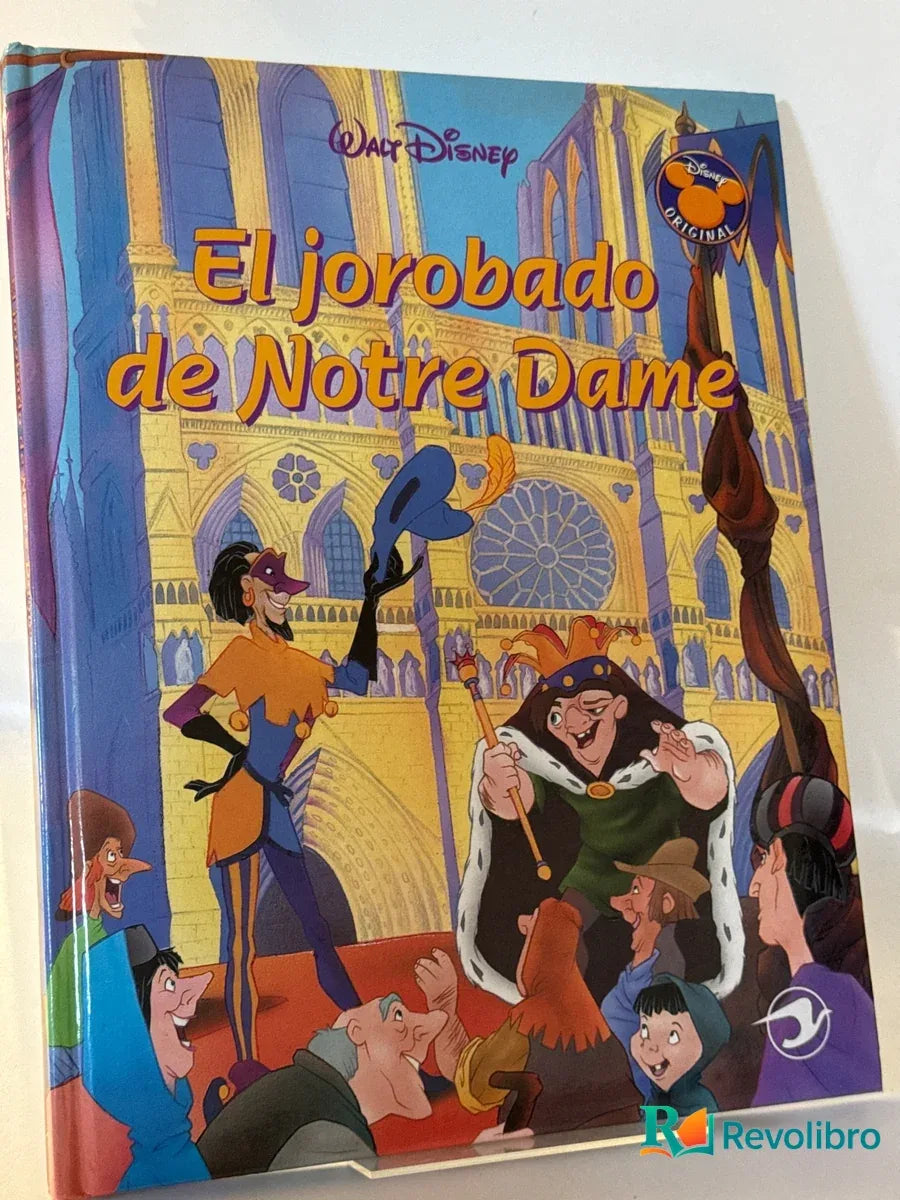 Portada de El jorobado de Notre Dame de Victor Hugo, libro de segunda mano