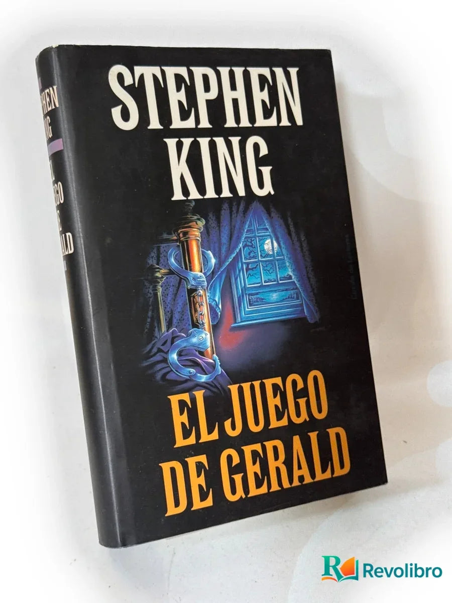 Portada de El juego de Gerald - 1ª edición de Stephen King, libro de segunda mano