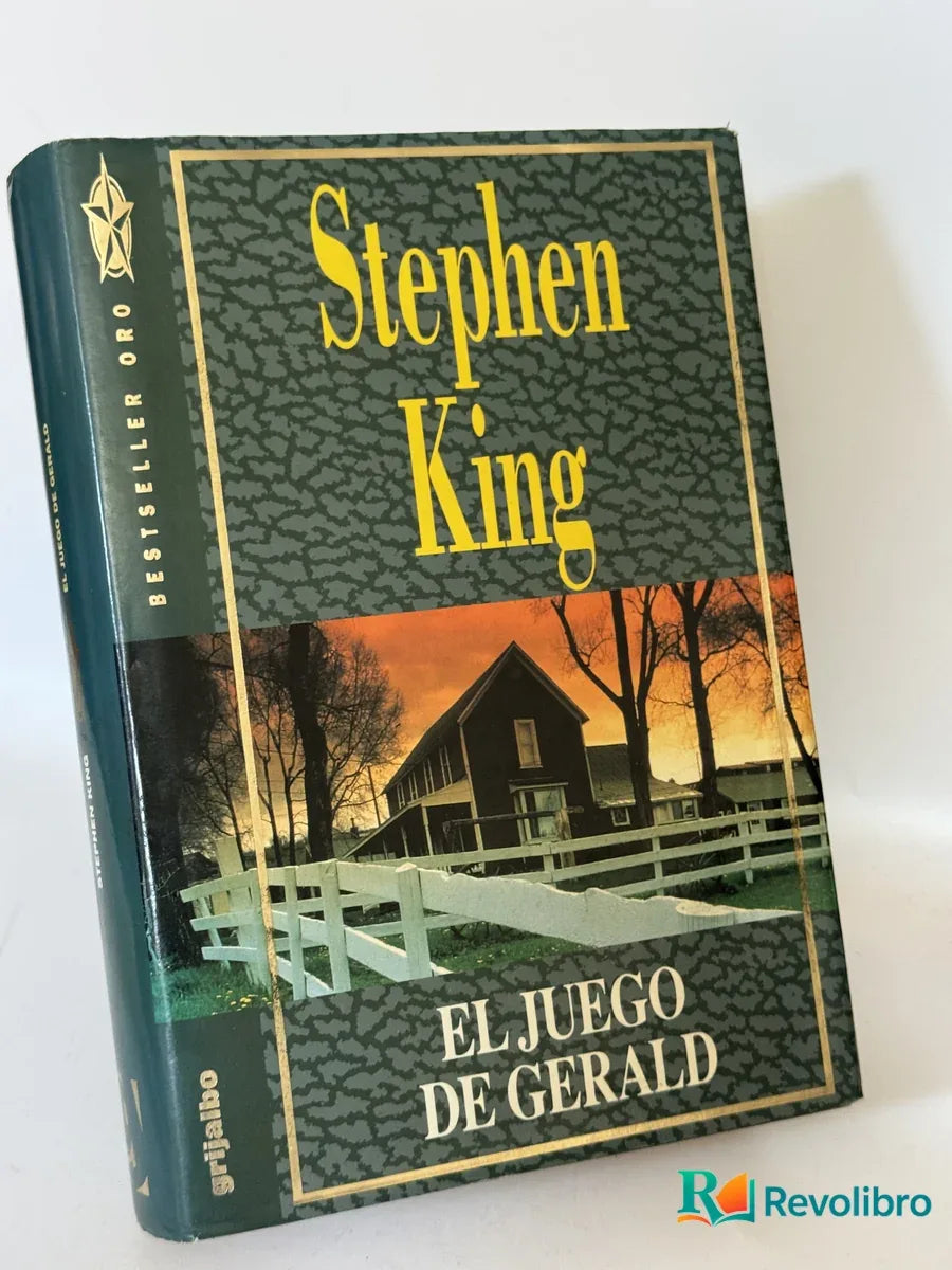 Portada de El juego de Gerald de Stephen King, libro de segunda mano