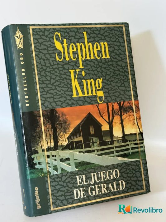 Portada de El juego de Gerald de Stephen King, libro de segunda mano