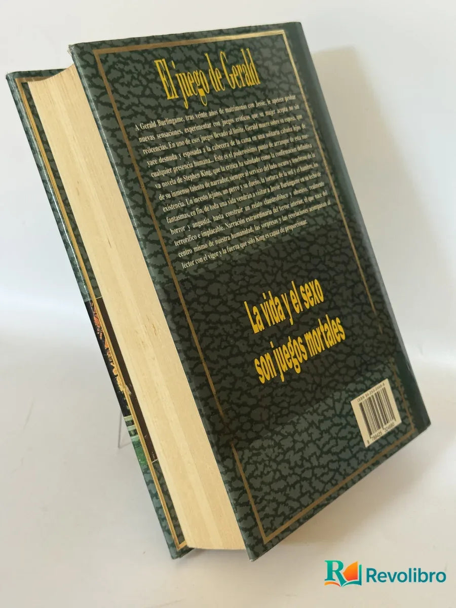 Foto 3 de El juego de Gerald de Stephen King, libro de segunda mano