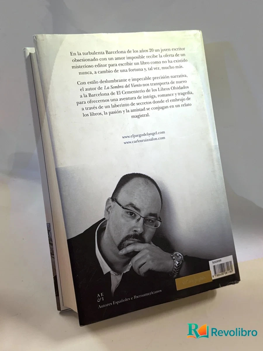 Foto 2 de El juego del ángel - 1ª edición de Carlos Ruiz Zafón, libro de segunda mano